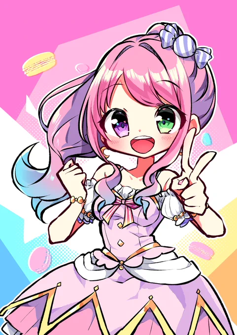 ポニーテールーナ?
#ルーナート #ホロコミイラスト 