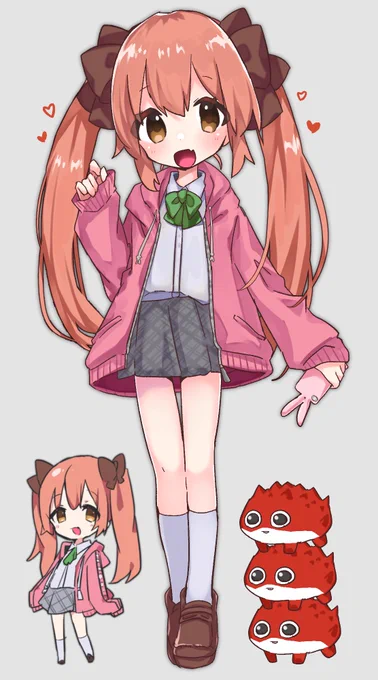 ひとさまのちゃんねるのきかくのきゃらですかわいいのでかきました。 