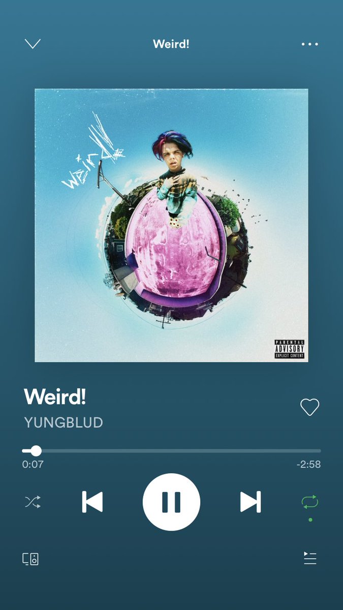 grumpygoth_'s tweet photo. @yungblud this is absolutely beautiful 💙 I’ve got a soft spot for pop punk type tunes 🤩 https://t.co/pcZTB19ojF