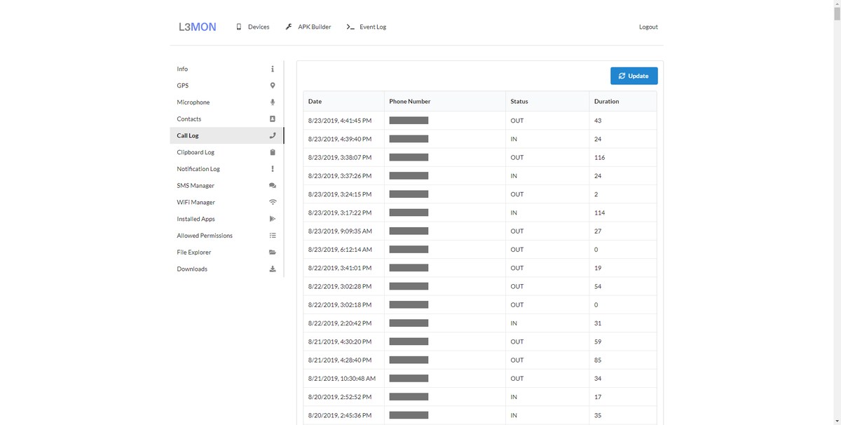 Aales07's tweet photo. #Android #L3MON #XploitSPY

https://t.co/33WD1j9z9N 
open source tool build using nodejs and java 
monitoring with out user knowledge SMS and calls log etc..

XploitSPY is new variant with same behavior https://t.co/JVWlOC7duB