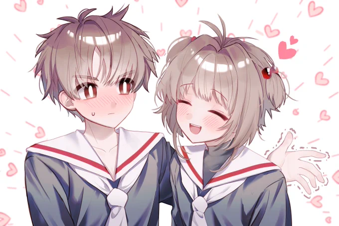 카드캡터체리 샤오랑이랑 체리 너무 귀여워🥰 
#カードキャプターさくら 