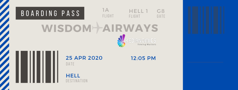 kedianomics's tweet photo. Each Time you wish to obtain a #BoardingPass on a #BusinesClass #FlightToHell just seek opinion of a friend, guide, expert or adviser whenever you are in the middle of fire or in the middle of a bad trade. https://t.co/ntiE3gCDvT