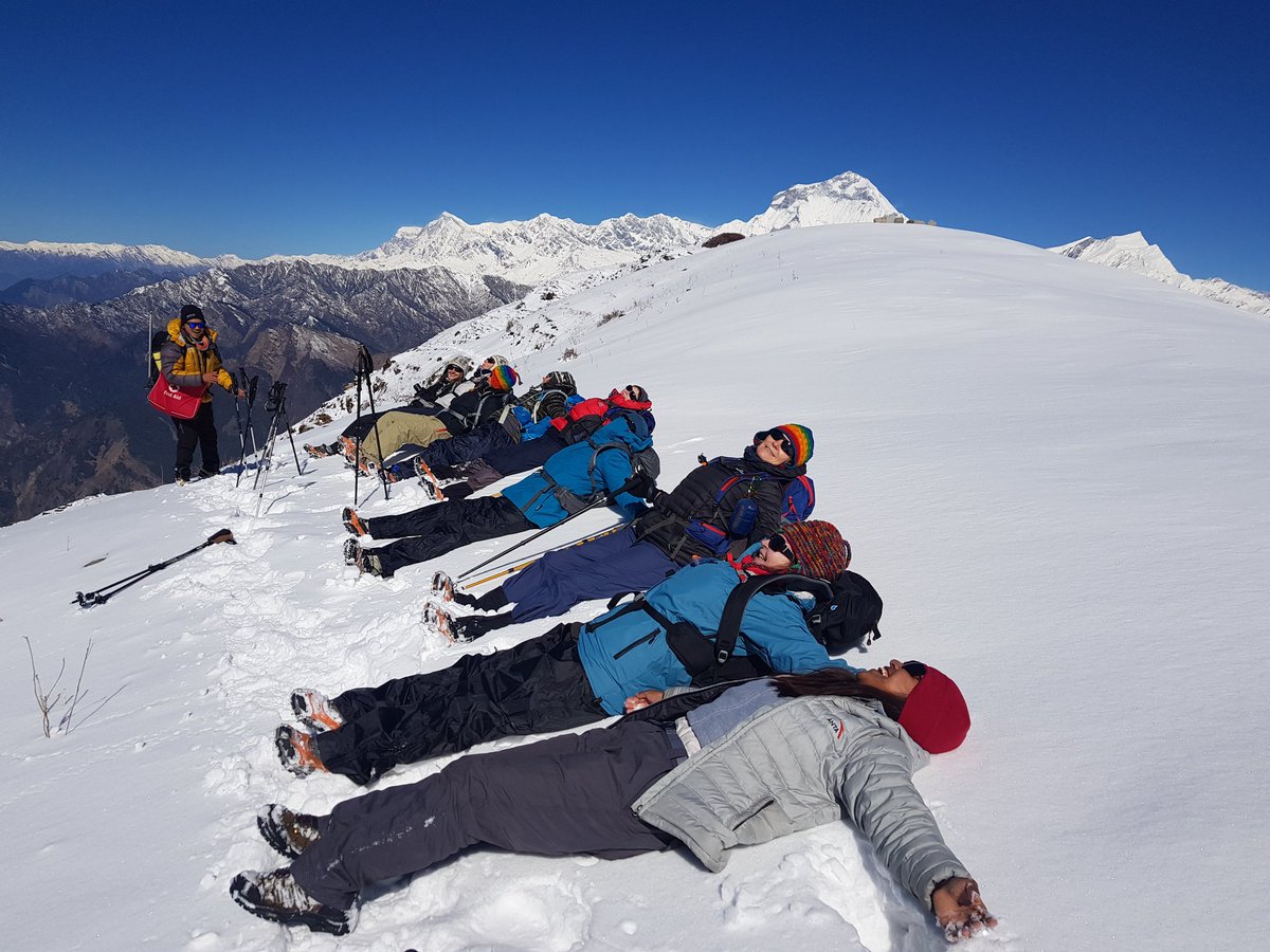 topoftheworldtr's tweet photo. Khopra ridge trek with bris to tas all over trekker. #nepal #trekking #annapurnaregion #khopraridgetrek #topoftheworldtreks https://t.co/pyqd5h1Awd https://t.co/52NM58zMJP