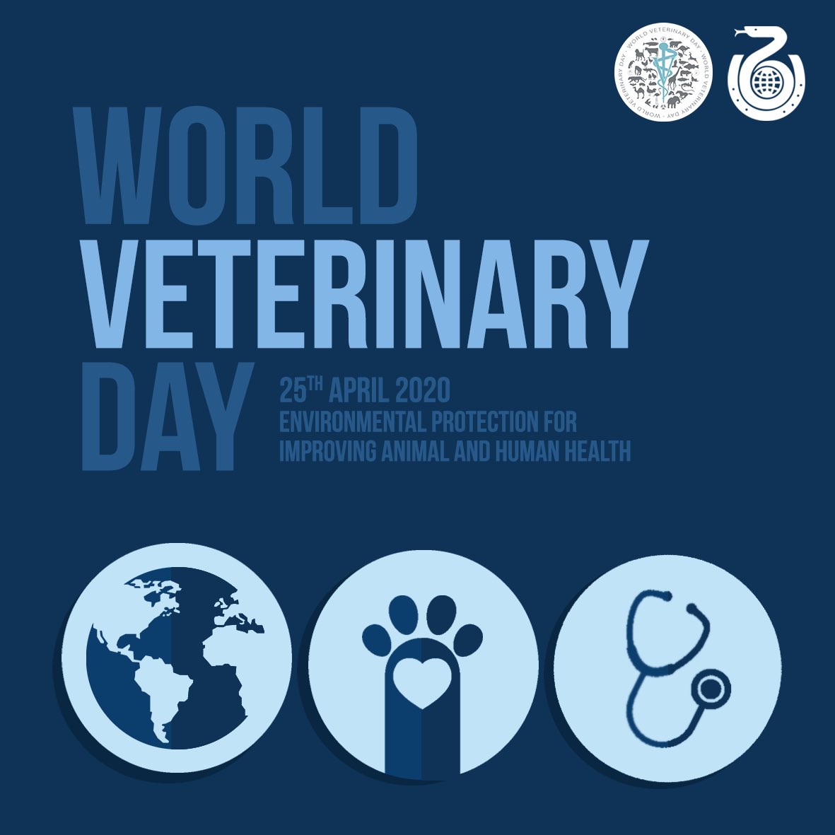 IVSA_GLOBAL's tweet photo. [World Veterinary Day 2020]

Today is World Veterinary Day! This year’s theme “Environmental protection for improving animal and human health” celebrates One Health and the veterinarians working to improve One Health around the world.

#worldveterinaryday #ivsa #wvd2020 https://t.co/s3nVIkEBsi