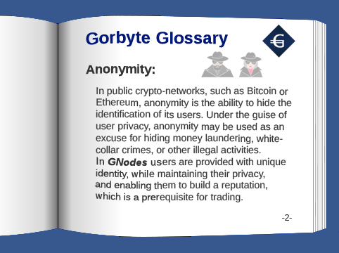 Gorbyte's tweet photo. Anonymity vs Identity https://t.co/mr9OryqWMt