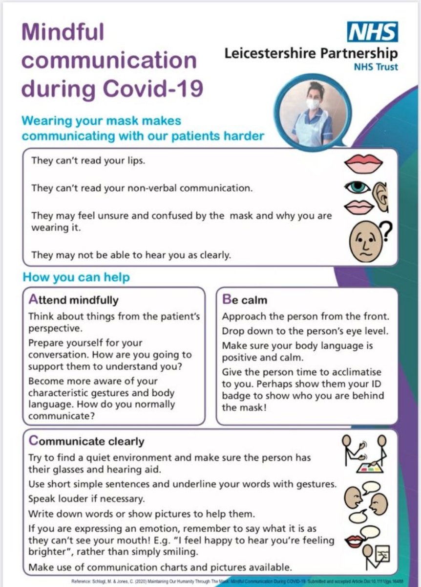 Mindful Communication during COVID-19 

#CovidRehab via <a href="/Ward42LRI/">Gastro Ward 42 LRI</a> <a href="/DPaulDavies61/">Paul Davies</a>