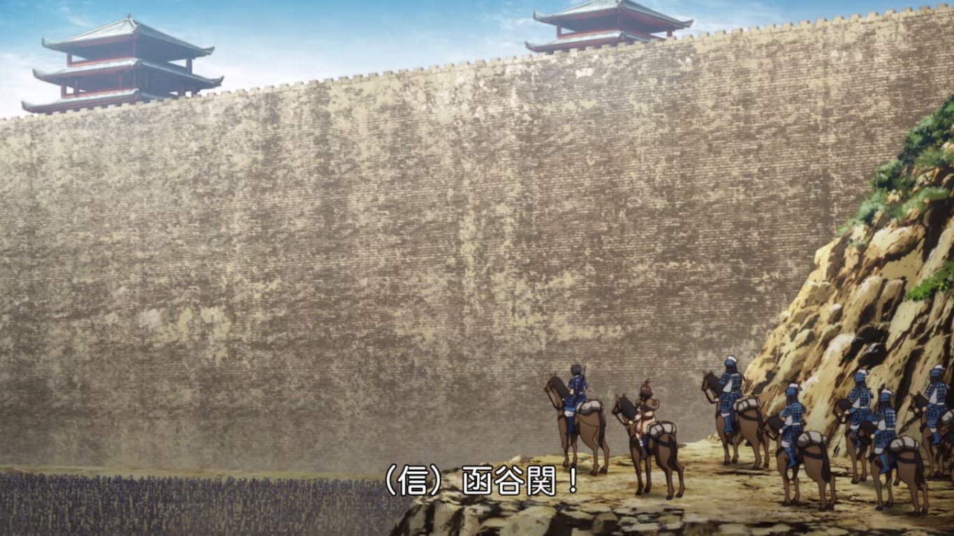 ラヴェル キングダム 3話 函谷関攻防戦 紀元前241年 楚 趙 魏 韓 燕 の5国合従軍 Vs秦 これまで攻めの側だった秦にとっては いきなり亡国の危機にさらされるという まさに戦国の世 秦にとっては極限状態の防衛戦だが 史記にも詳細は描かれてい