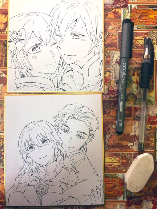 これがこうなってこう。
明日発送出来そうです〜〜!お楽しみに! 