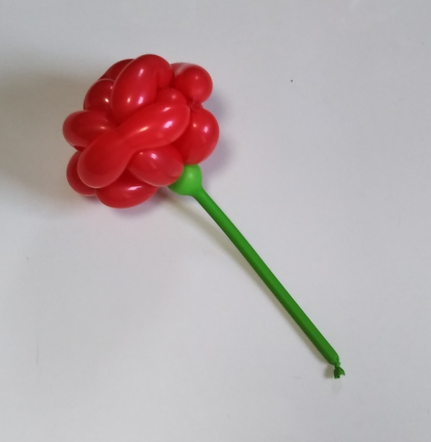 鹿児島の風船を作る寿命を超えたおじさん バラ Rose 少し変更 ひねりをゆるくもどしただけ バラ 薔薇 ローズ バルーン バルーンアート フラワー バルーンフラワー 花 Kagoshima Art Rose Balloons Balloon Balloonart Balloontwisting