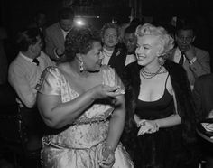 ktanaka13's tweet photo. Ella was not allowed to play the Mocambo because of her race. “Marilyn called the owner of the Mocambo and told him if he would book her, she would take a front table every night.  After that, I never had to play a small jazz club again.” - Ella Fitzgerald  (b. 4/25/17)
#Ella https://t.co/A432Gomwz0