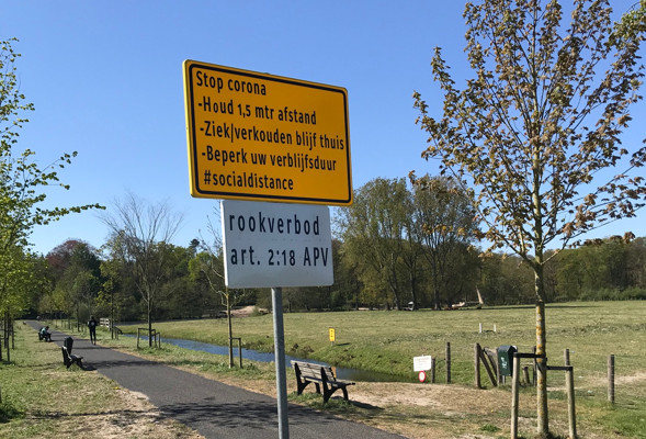 Verhoogd risico op natuurbrand in regio Kennemerland.