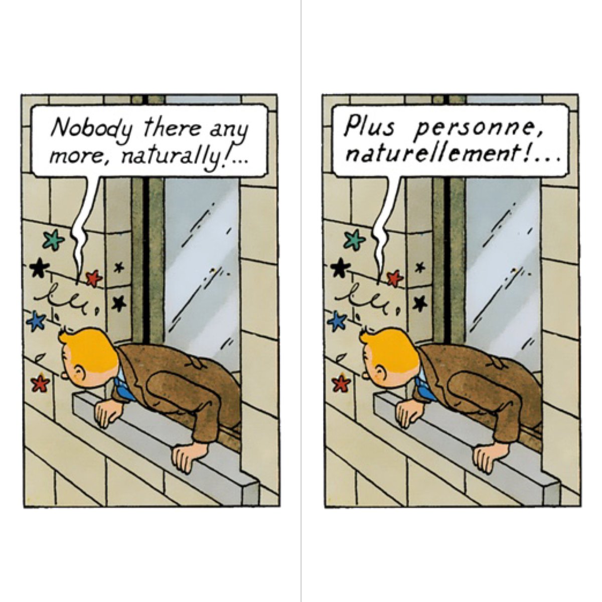 Tintin's tweet photo. Au-delà du normal... et de l'anormal.
#RestezChezVous #isolement #solitute
Beyond normal… and the abnormal. #inisolation #QuarantineLife Cien años de soledad https://t.co/gR0vCQ5GWZ
