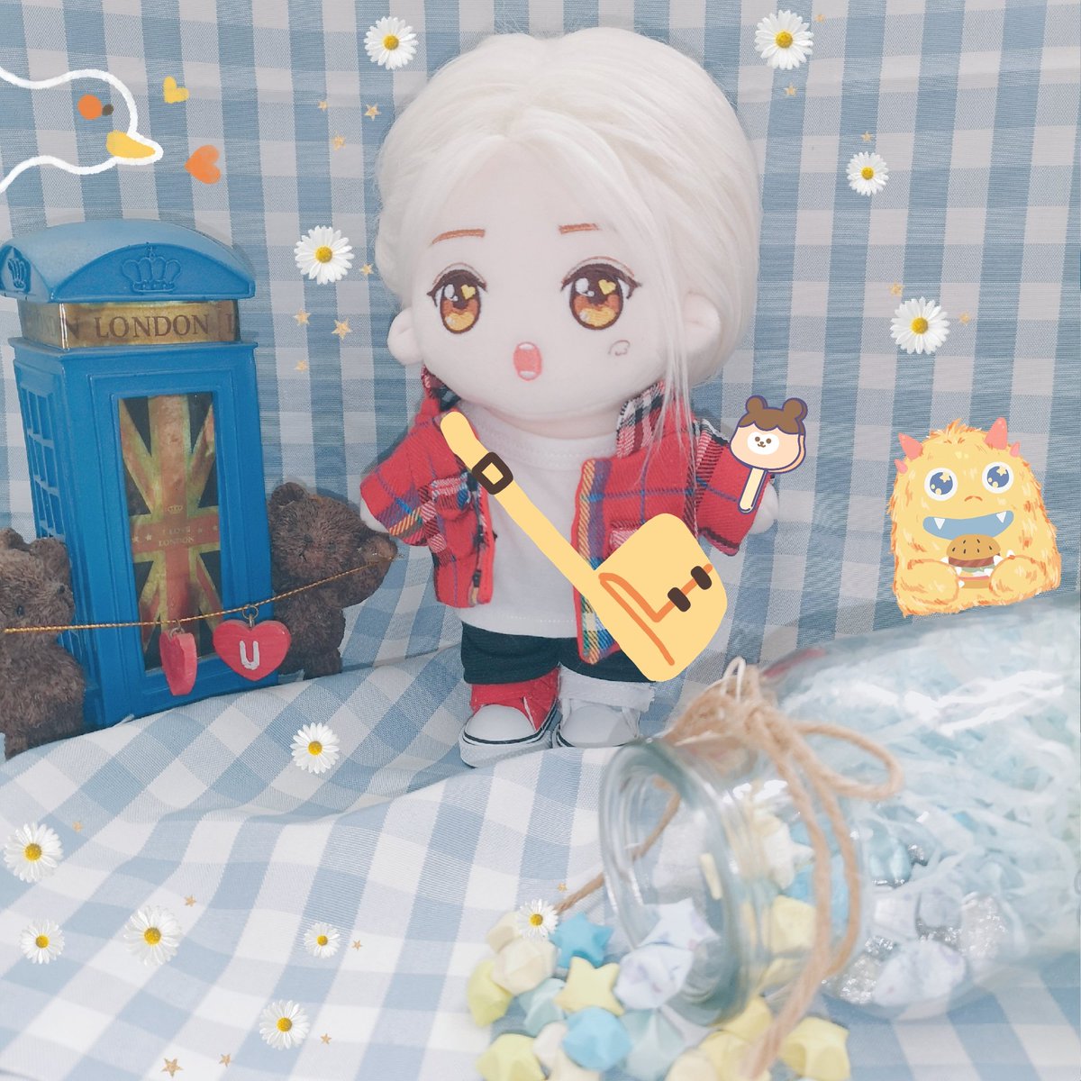 Yoooop50917294's tweet photo. My Lee Teuk doll 🥰🥰🥰
Name: Night(Milk Teuk)
Size:20cm
#sj #sjdoll #doll #superjunior #superjuniordoll 
#leeteuk https://t.co/8SqU4tygMM