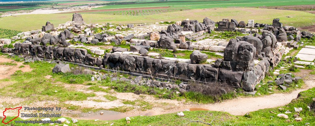 All three sculptures were found within the vicinity of the ‘Ain Dārā temple, a magnificent structure with a unique display of sphinx and lion sculptures decorating it from all sides. No other building has yet been discovered to bear a parallel to the temple. (4)