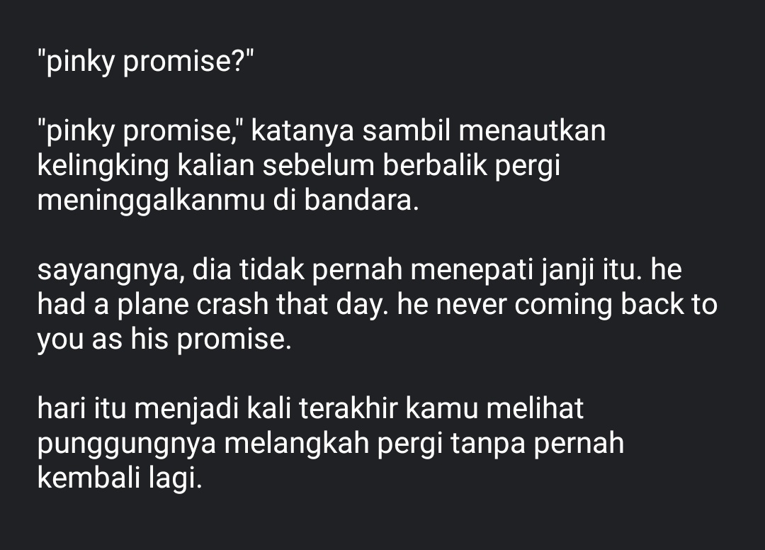 [ JAE ]—when he promises to you but never fulfill it