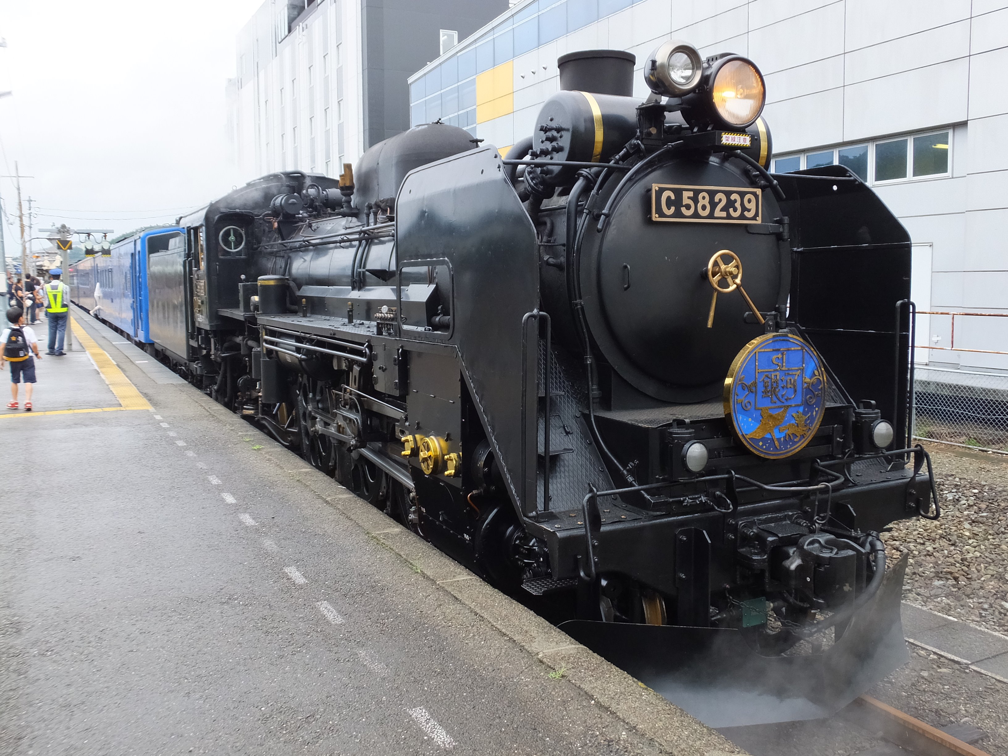 Ｃ58，こたろう C58 239号機が入線しました。 TOMIX 2009 ～SL銀河～ | NGaugeJP