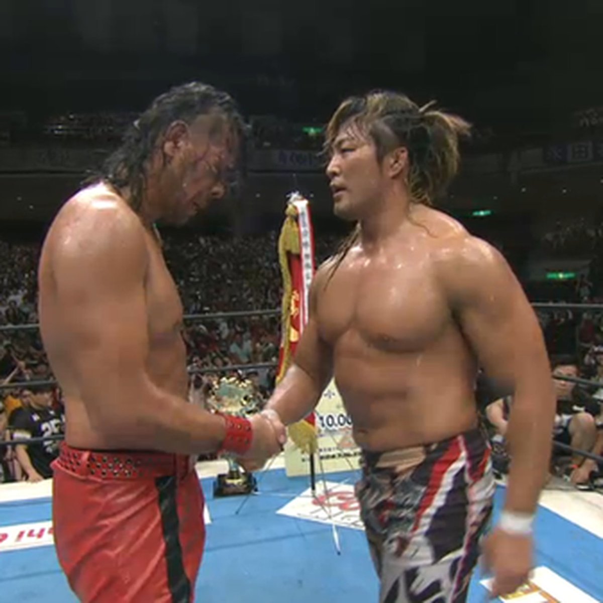 #38 Shinsuke Nakamura vs Hiroshi Tanahashi: NJPW 8/16/15 - A pairing I certainly don't always love together but it was magic on this night.