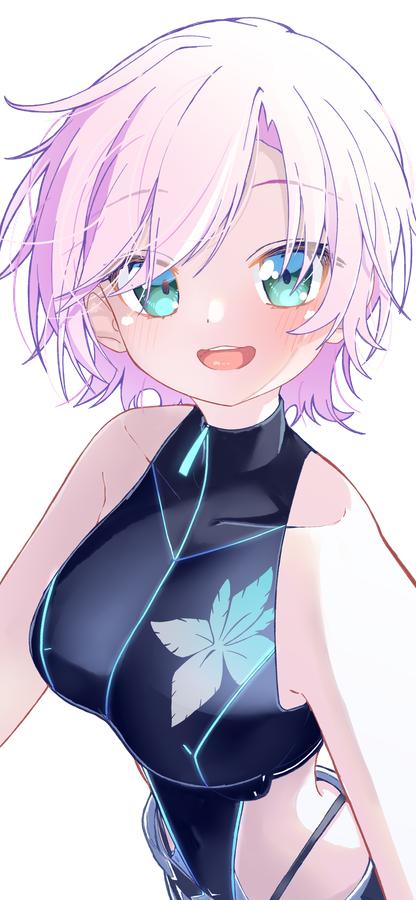 自分のスマホの壁紙を変えたかったので 2枚目はサムネに顔が出るようの透過 イナカ ケイコウ のイラスト