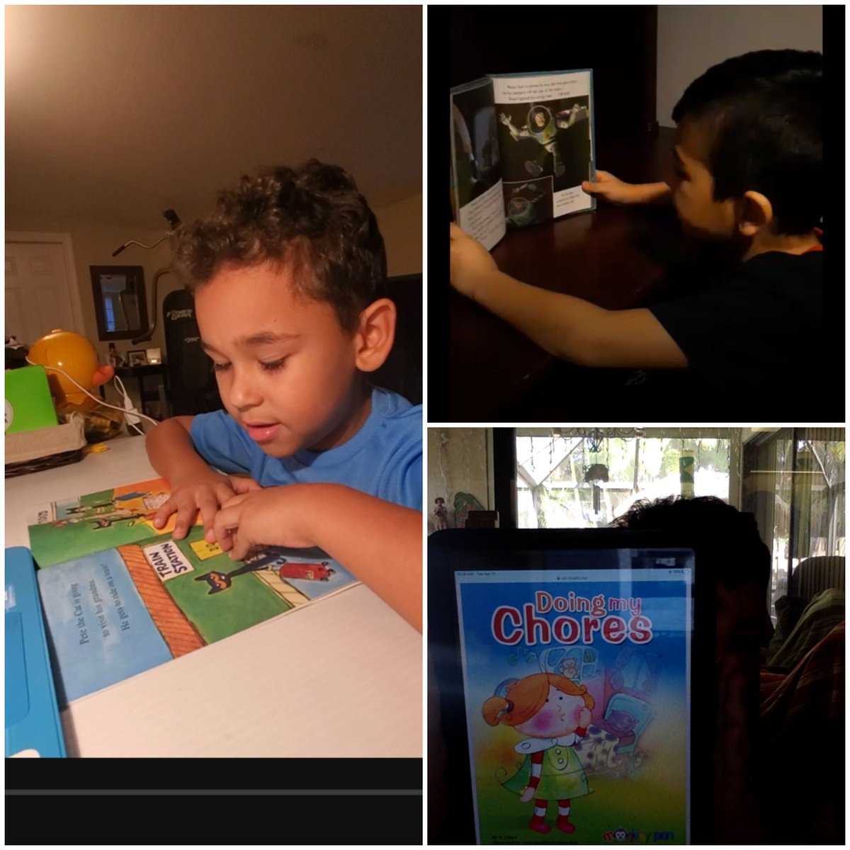 Suzzanne55711's tweet image. Happy tears roll down my face😢,  as I listen to my students reading to self videos!  I so miss listening to them read to me and each other❤️📚
#BetterTogether #ofcoursewecan @1_lanier @HCPSLanier @HCPSElemELA #elearning2020