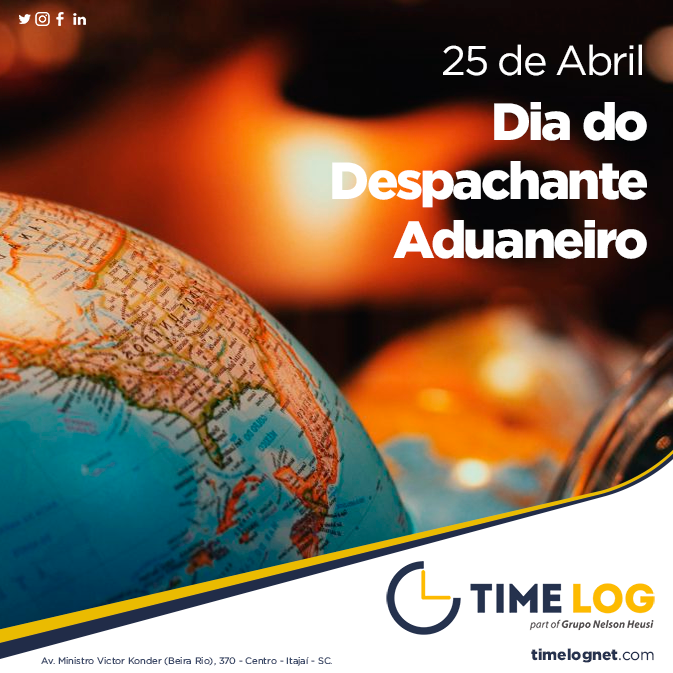 _Time_Log's tweet image. Hoje é o dia daquele que desembaraça vários problemas e vive suas horas dentro dos &quot;deadlines&quot; ⏱

Parabéns!

#diadodespachanteaduaneiro #despachanteaduaneiro #despachoaduaneiro #comex #exportação #importação #logística
#timelogagenciamentos #gruponelsonheusi