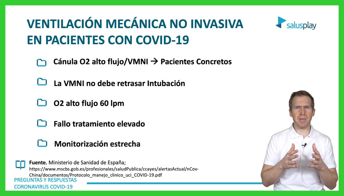 salusplay's tweet photo. 🎥 VÍDEO - Ventilación Mecánica NO Invasiva #VMNI en pacientes con #COVID-19
🚩¡PREGÚNTANOS! Si tienes alguna duda te la resolvemos Gratuitamente desde #SalusOne: https://t.co/SbQnNVMsVk
Vídeo ⏯️ https://t.co/VytROjw44I https://t.co/dMBQISZIov