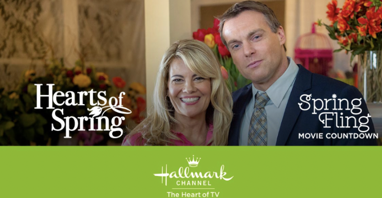 hallmarkchannel's tweet photo. .@hallmarkchannelโs #SpringFling Movie Marathon continues now with #HeartsofSpring starring @LisaWhelchel and @MichaelShanks. Who has your heart this season #Hallmarkies? https://t.co/vYeIYxYwyL