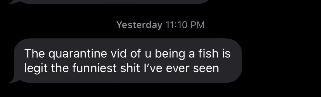 I just have one question... what video???