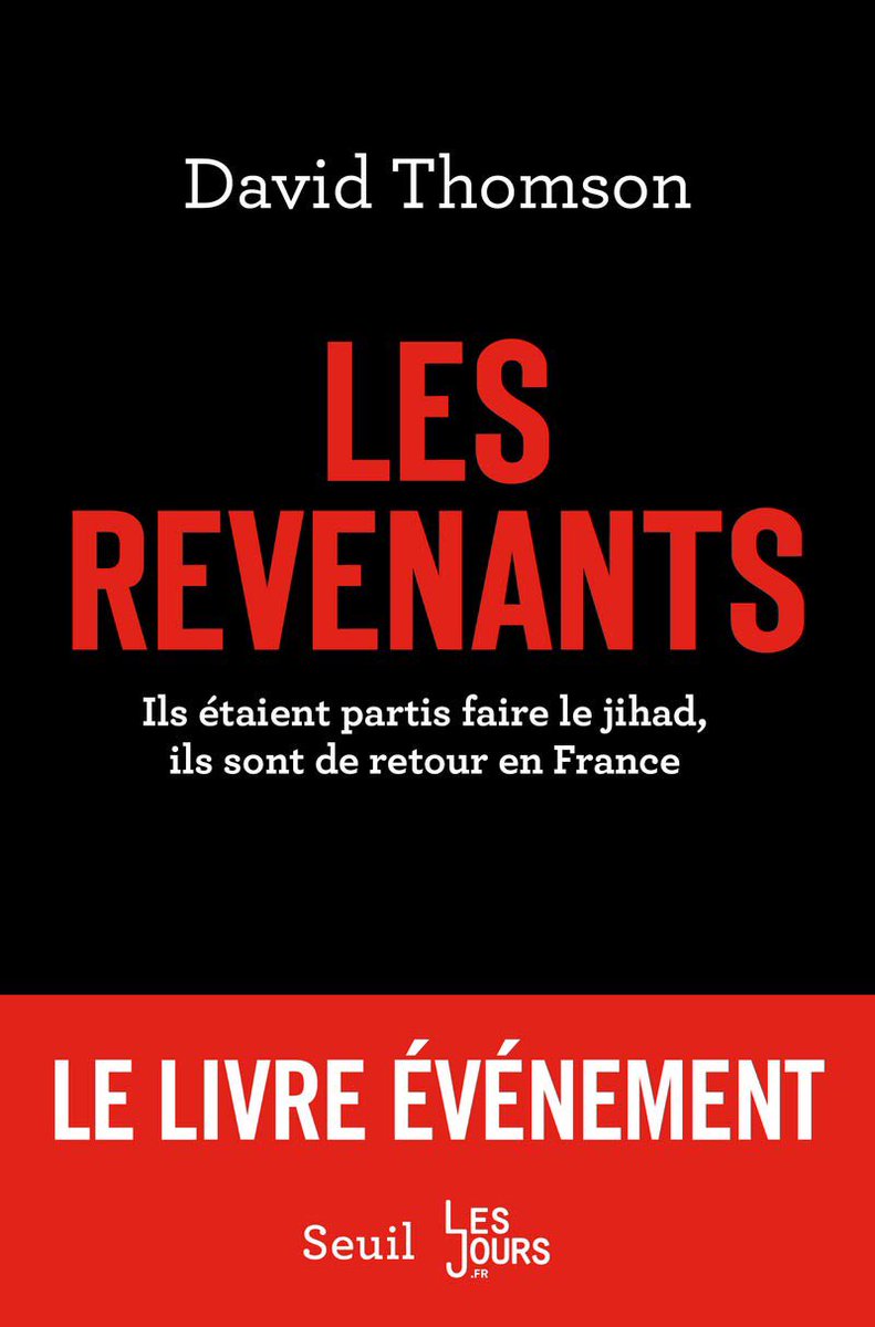  Un conseil de lecture pendant le confinement ?  Et si vous lisiez « Les  #Revenants » de David  #Thomson ? Retour sur cet ouvrage incontournable qui porte sur les Français partis faire le  #jihad en  #Syrie et qui sont revenus en France.  #Thread