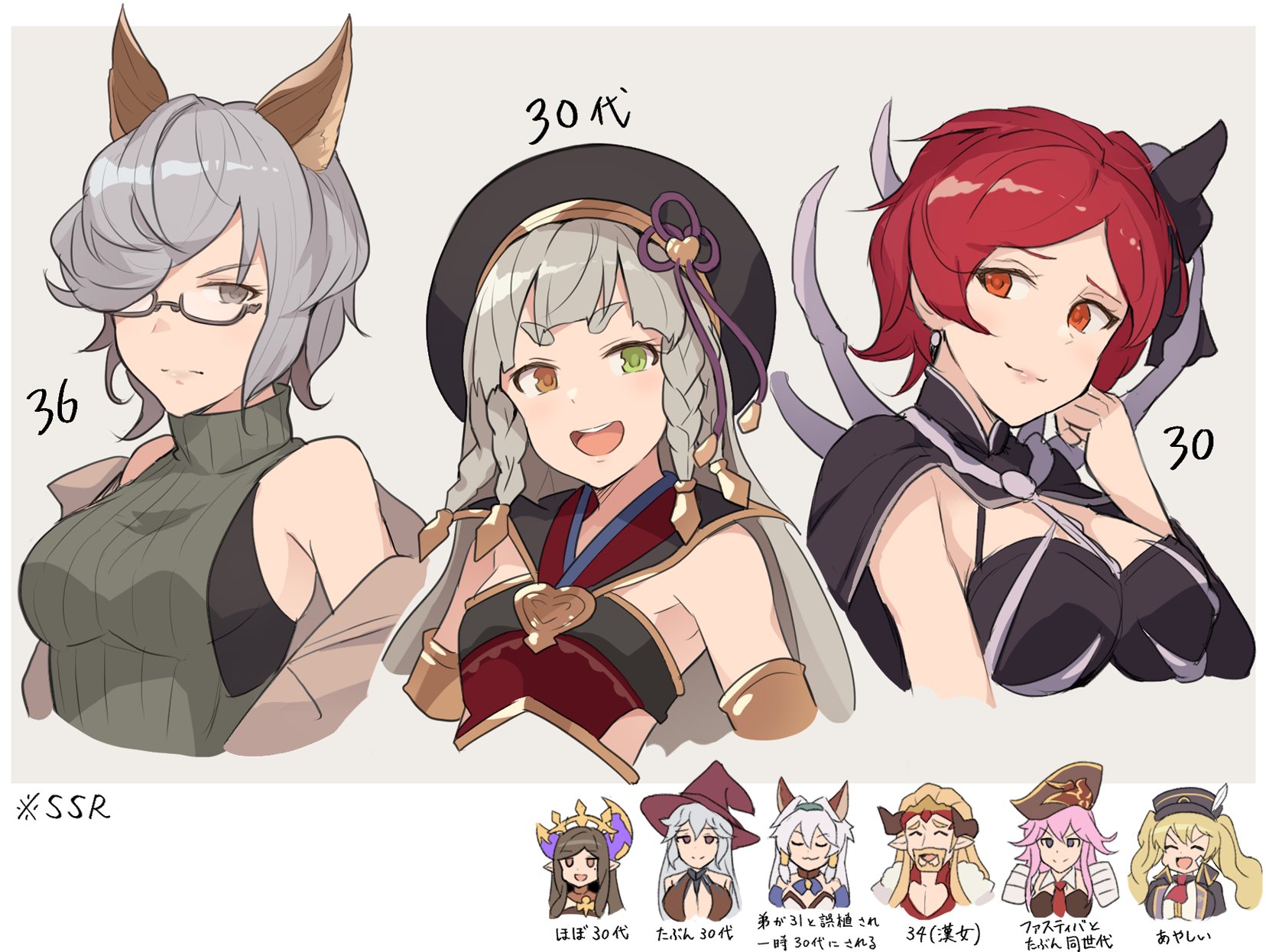 グラブルはもっと30代の女性プレイアブルキャラを増やして欲しい 願望 話題の画像がわかるサイト グラブルはもっと30代の女性プレイアブルキャラを増やして欲しい 願望 話題の画像がわかるサイト