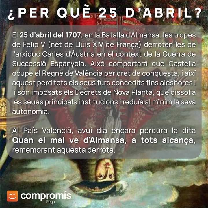 CompromisPego's tweet image. #25Abril #ForemSomSerem #25AbrilPV