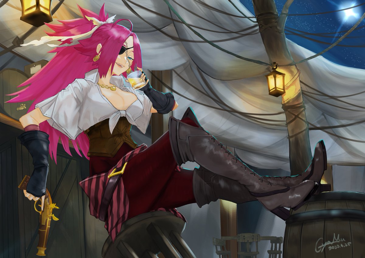 Gyamu 修行中 最後の晩酌 Fgo フランシス ドレイク Gyamu 修行中 最後の晩酌 Fgo フランシス ドレイク