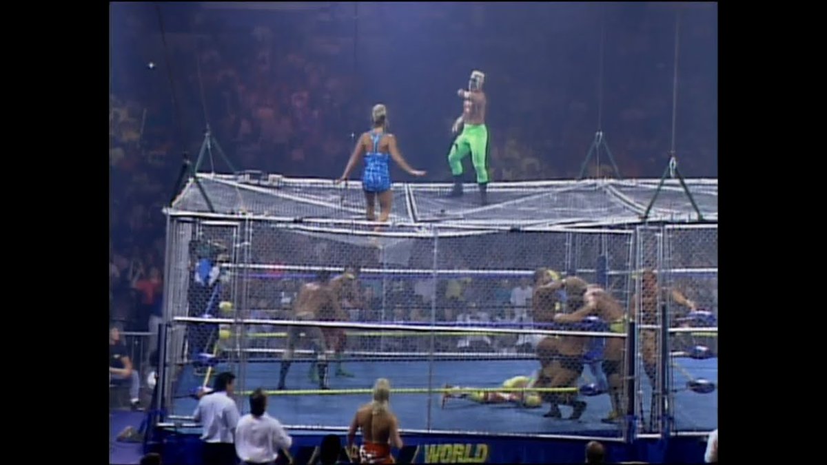 #23 Wargames: WCW 05/17/92 - Wargames is my favorite gimmick and this is the best version. Blood, violence and storytelling inside of a unique structure.