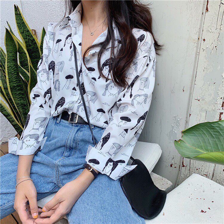 LovelyStyle18's tweet photo. 🍏 เสื้อเชิ้ตเกาหลีทรงoversize สกรีนลายกราฟฟิกรูปคนลายขาวดำ ผ้าดิจิดอลพิมพ์ลาย
🧶ขนาด อก44 ยาว24 รอบแขน13
💸250.-
#เสื้อผ้าแฟชั่น #เสื้อเชิ้ตผู้หญิง #เสื้อเชิ้ตวินเทจ #เสื้อเชิ้ตเกาหลี #เสื้อเชิ้ตสีขาว #เสื้อเชิ้ตแขนยาว #เสื้อผ้าแฟชั่น #เสื้���เชิ้ตแฟชั่น #เสื้อเชิ้ตคนอ้วน https://t.co/clcf1pmQiD
