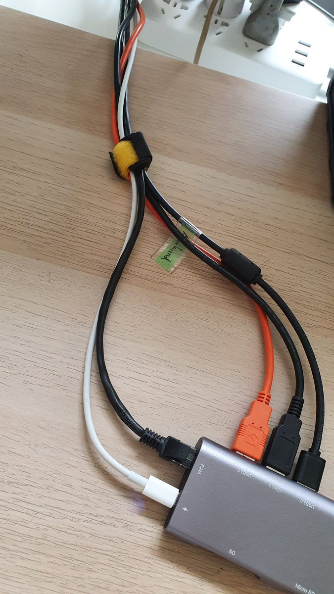 A cable strap is an absolute life-saver when you have more than one cable. I thought it was too geeky thing to have but then I found myself ordering a third pack.