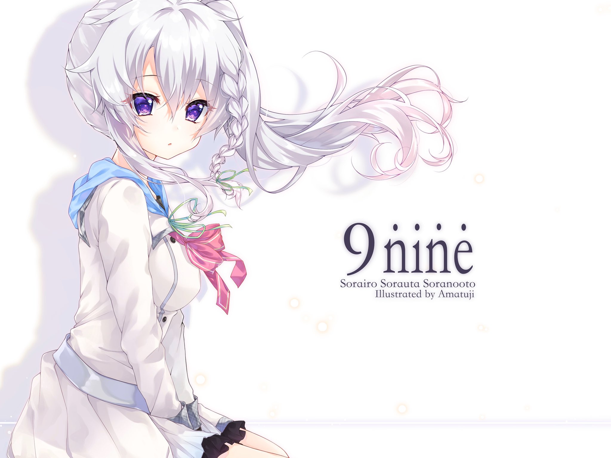 9-nine- 新海天　色紙　ぱれっと 9-nine- 新海天 色紙 ぱれっと
