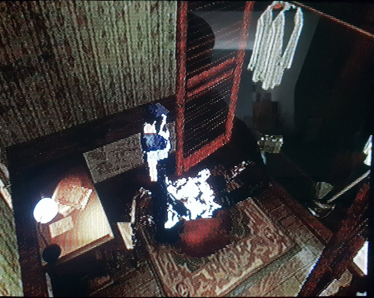 When I started the game for these screenshots this week, I literally couldnt stop playing it. Theres something about Resident Evil in it's original form that draws you in and never let's go. A poignant mix of fear and accomplishment.