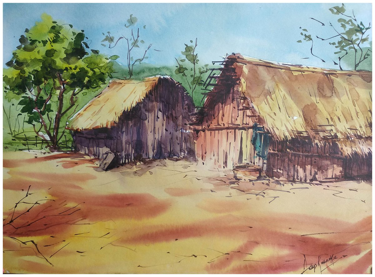 Watercolor on paper...
#lockdown #watercolor #art #artwork #artists #ArtistOnTwitter