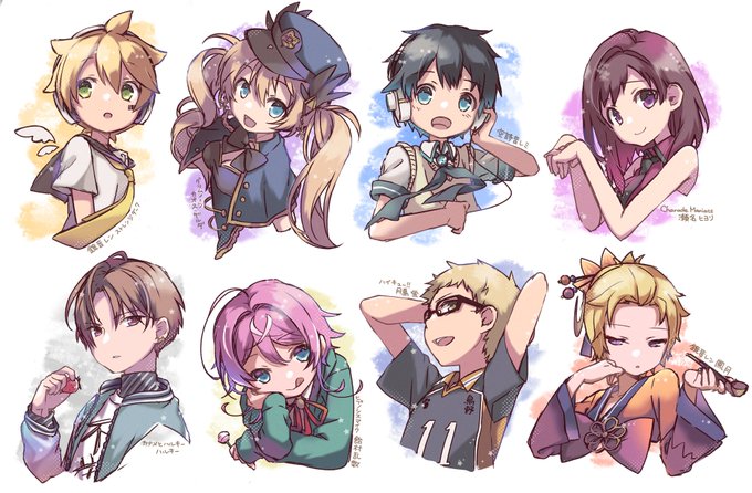 できた〜〜ありがとうございました! 遅くなってごめんね #フォロワーさんの推しが描きたい 