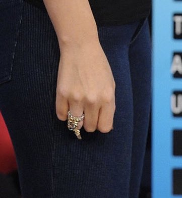 All my research led to me finding out it was actually this ring she was wearing
