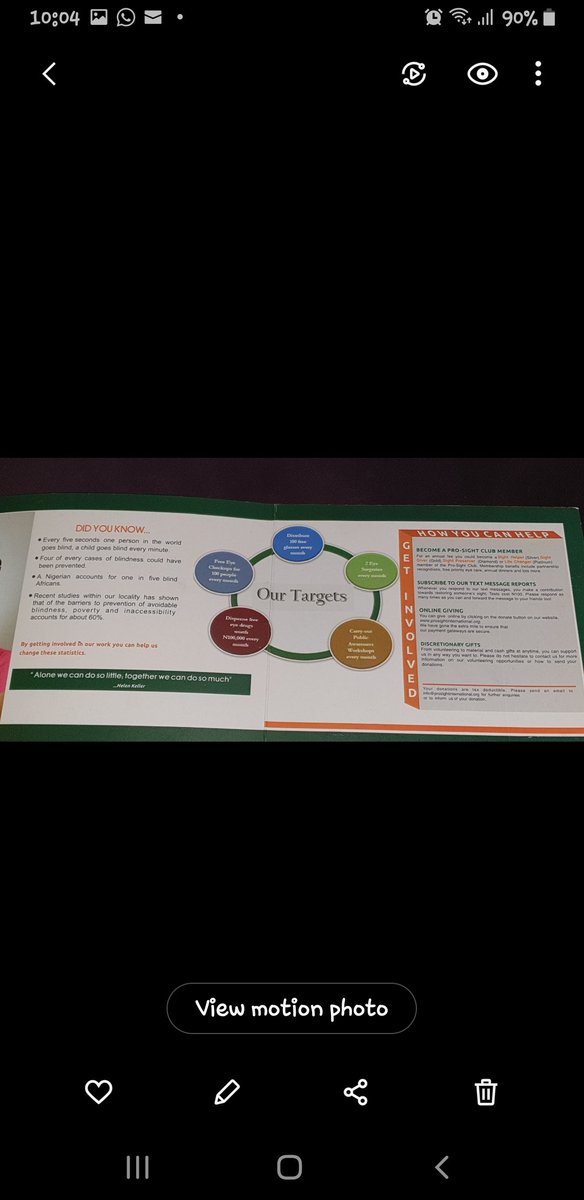 Prosight eye foundation tweet media