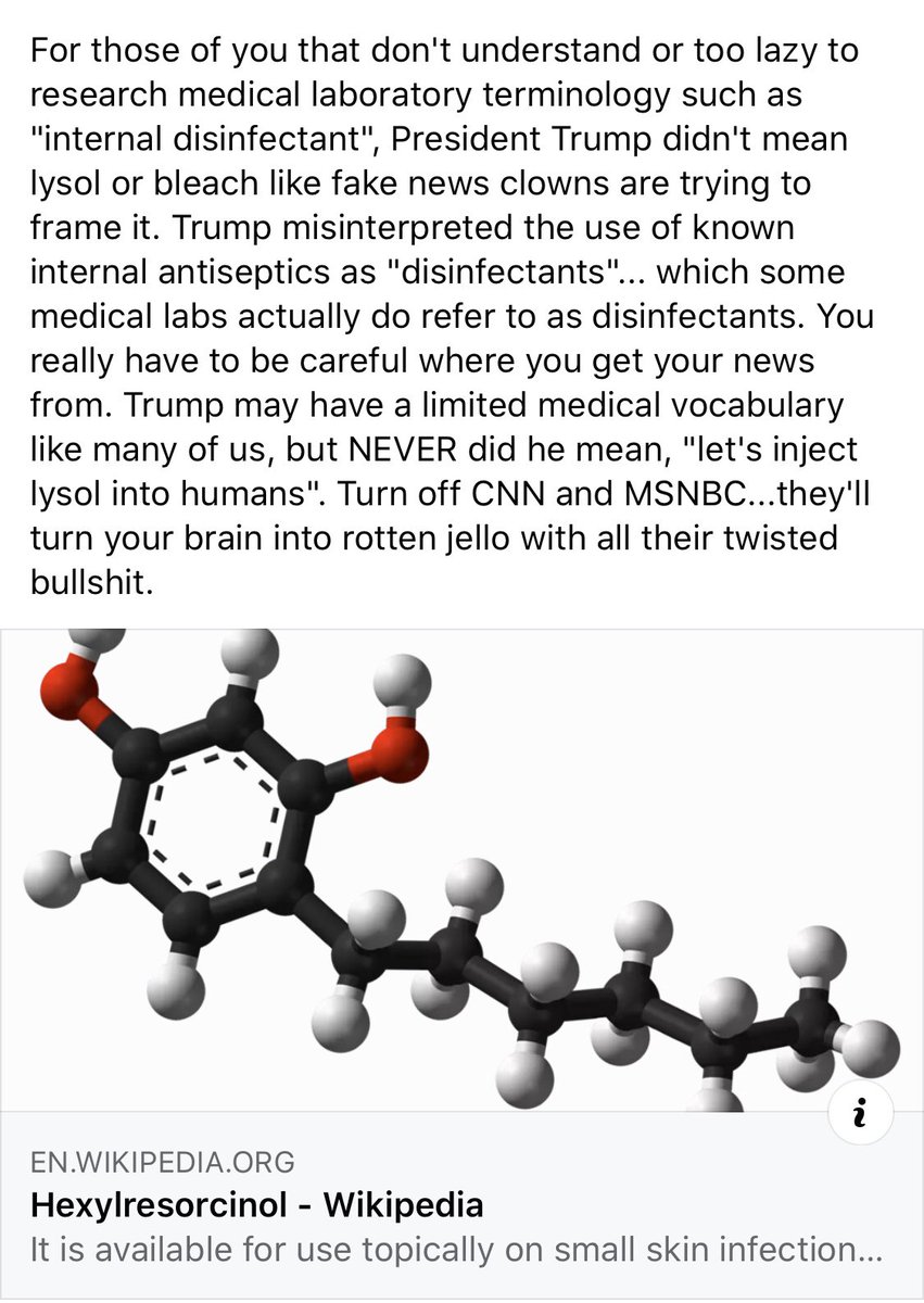 2) ReframeThis strategy finds therapies or treatments that use light or internal antiseptics and claim that is what Trump meant.The idea behind this strategy is to say that the science behind Trump’s remarks is real while simultaneously shaming people who didn’t understand.