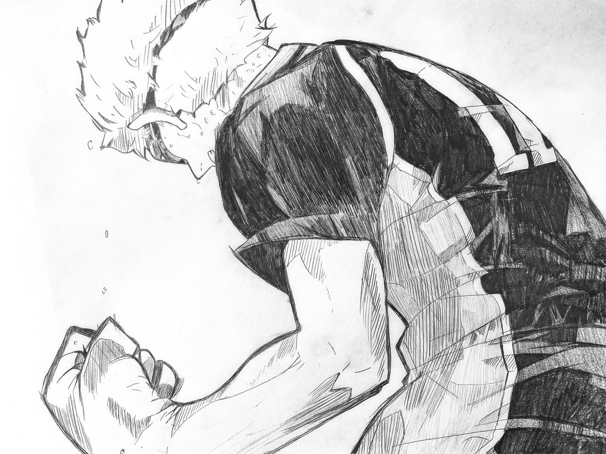 ── たかがブロック一本 たかが25点中の1点 たかが部活 #ハイキュー 