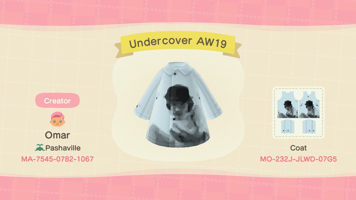 Undercover AW19 - A Clockwork Orange #AnimalCrossing #ACNH #NintendoSwitch