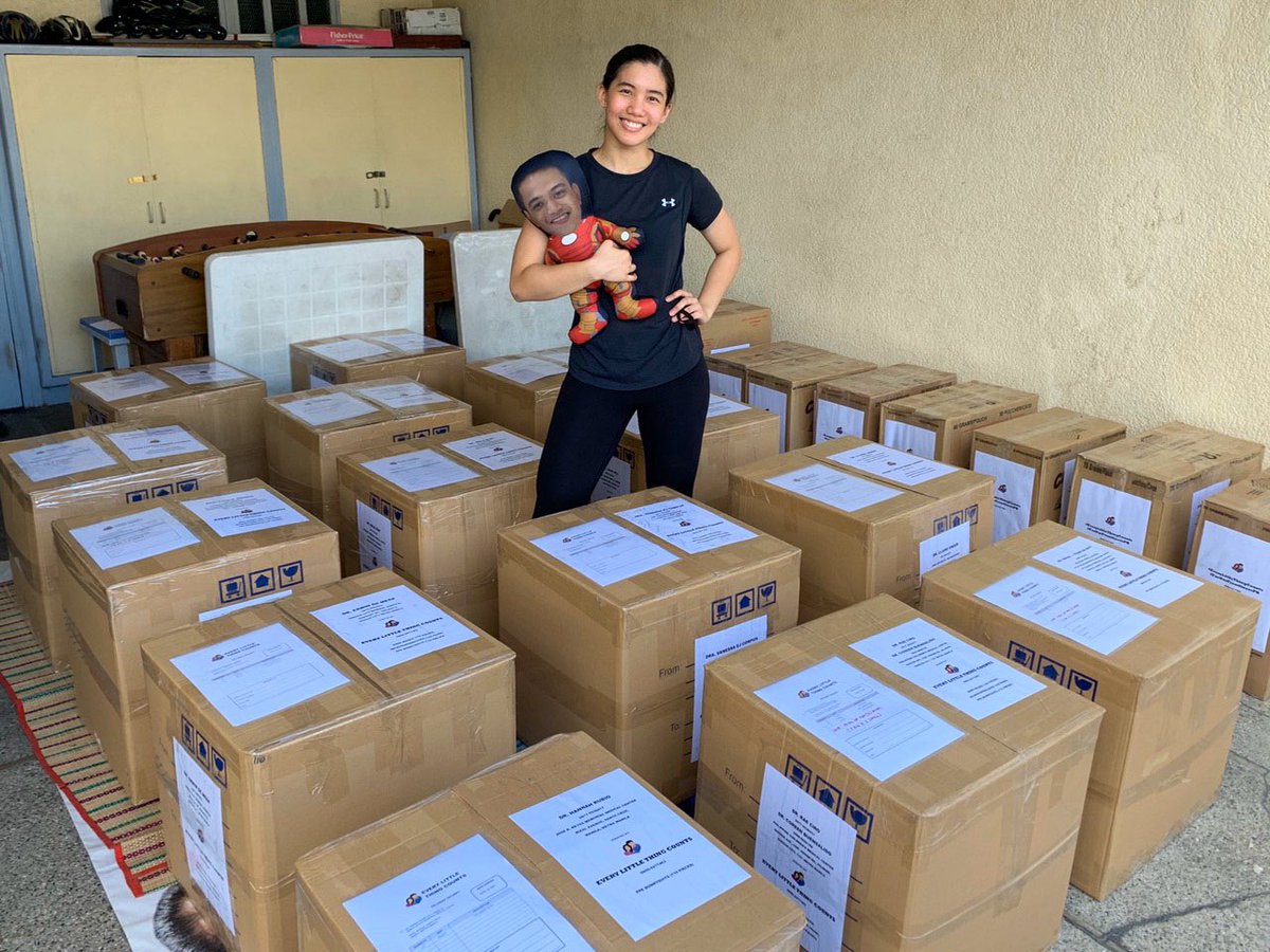 juliamdeguzman's tweet photo. We‘re happy to share that all of our PPE supplies are now in transit! Big thanks to Rebisco for helping us with our deliveries, our amazing ELTC team behind the initiative, & everyone whose generosity & support made this possible #ForOurFrontlinersPH! 😊
#EveryLittleThingCounts https://t.co/MGCQPkOZYv