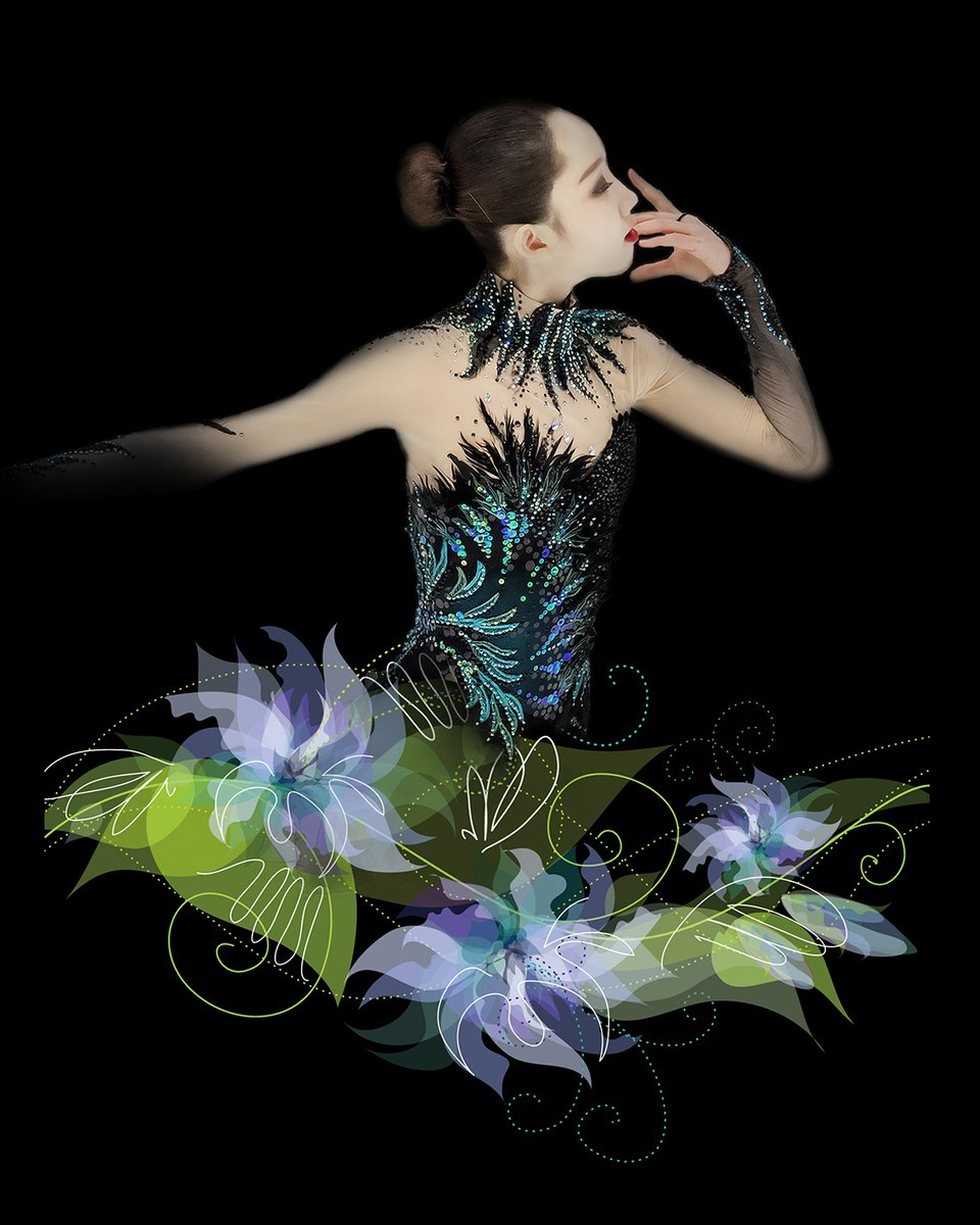 mortar29a1's tweet photo. 2019/2020 시즌 김예림 선수 - 쇼트 프로그램
"Black Swan" design - Yelim KIM https://t.co/ByDTskVSND