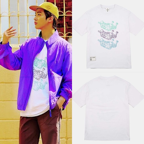 ボチボチ韓流マート 韓国通販 韓国インテリア キム ヨハン着用 Nii スポンジボブ プリント 半袖tシャツ 取寄せ キム ヨハンが 1st Lookのラビアで着用したtシャツです T Co K69f4hn0qx 韓国ファッション 韓国ブランド ヨハン 韓国