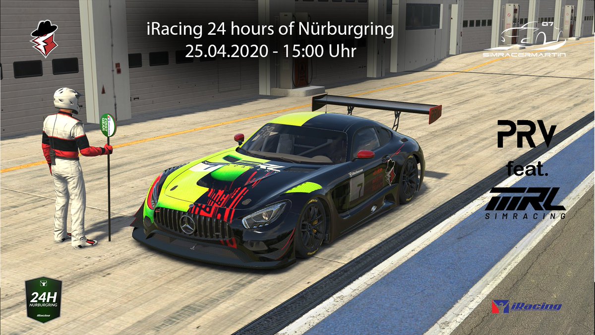 PrivateEsports's tweet photo. @iRacing 24 hours of #Nürburgring startet heute!🏁

Team 🏎️
Private feat. MRL

Sascha Delic (AUT)
Martin Potocnik (AUT)
Fynn Haupt (GER)
Tobias Abel (GER)

Rennstart: 15:45

@PotocnikMartin streamt das gesamte 24 Stunden Rennen ab 15:20:
https://t.co/AeN0kt7auH

GL HF https://t.co/cJwRSz6XYC