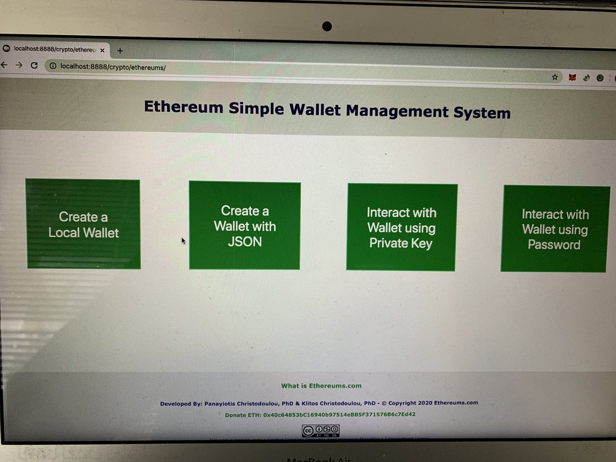 panayiotischri's tweet image. Alpha release will be out really soon!
Ethereums.com

#blockchain #ethereum #web3js #ethwallet #ethereums
