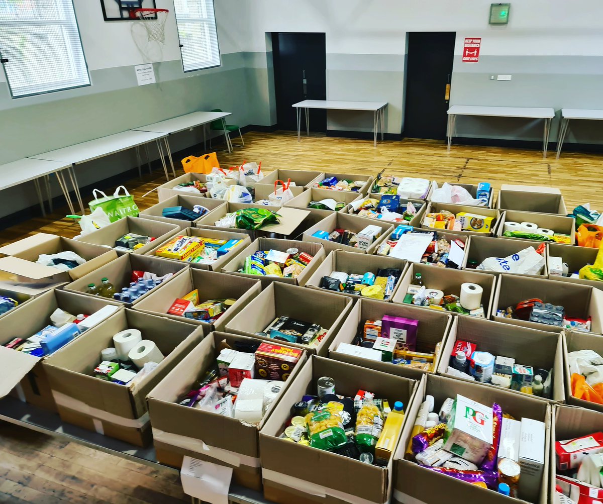 Here's some of what we collected today for food banks. Thank you to all the generous donators. This food was gratefully received by <a href="/EH_Highbury/">Elizabeth House</a> food hub this morning. We want more though! To donate next week just email your address to dennis@rogersremovals.co.uk 👍