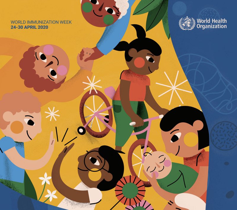 The World Immunization Week takes place from 24-30 April ... Now more than ever, it is evident how much vaccines are needed and that #VaccinesWork for All

EDUVAC is an Erasmus+ project 🇪🇺 about Educating Vaccination Competence #Eduvac2021